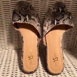 Yosi Samra leather slides